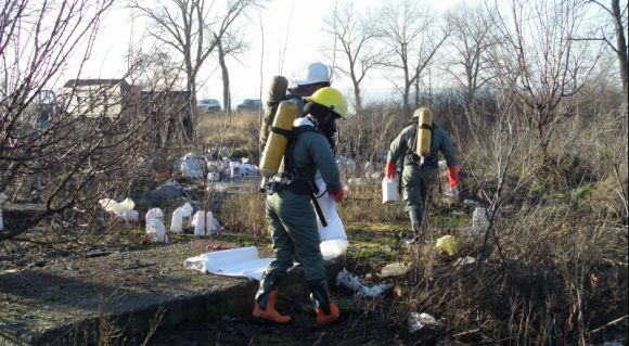 На Кіровоградщині ліквідували несанкціоноване звалище агрохімікатів