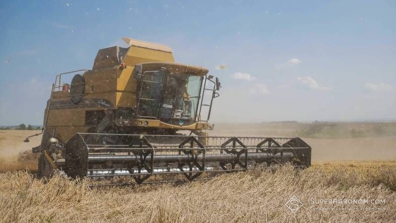 Темпи жнив зернових в Україні відстають від минулорічних