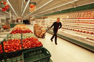 в супермаркетах стран ЕС 