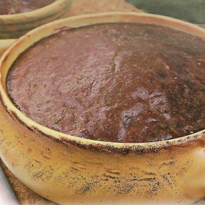 Способ производства паштета печеночного из говядины "классический" с использованием сухой пребиотической смеси