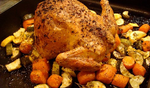 Как приготовить жареного цыпленка в американском стиле