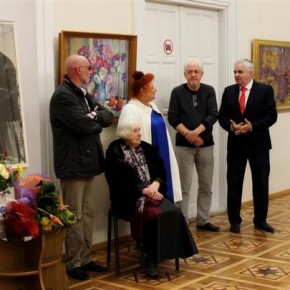 К 90-летию известного художника Василия Габды в Ужгороде открылась художественная выставка