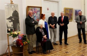 К 90-летию известного художника Василия Габды в Ужгороде открылась художественная выставка