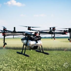 Ученые доказали эффективность фунгицидных обработок посевов дронами