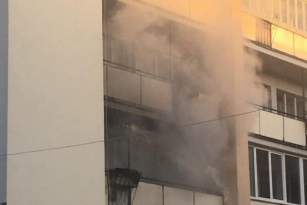В одной из многоэтажек Тернополя возник пожар