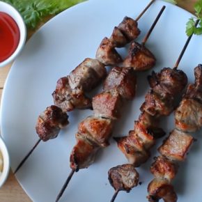 Рецепт простого и вкусного шашлыка из духовки