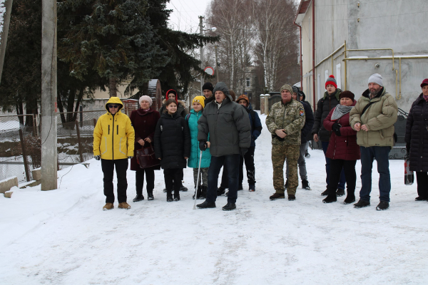 В Бережанах почтили память память Героя Украины Максима Рыдзанича