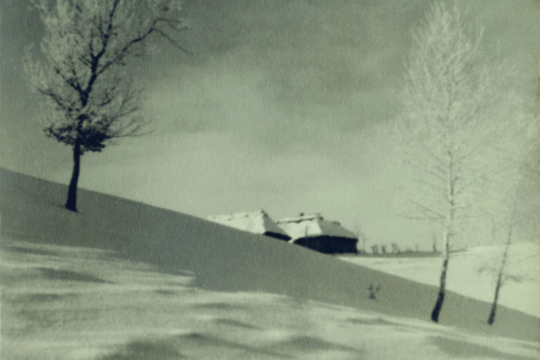 Снежный Кременец на столетних фото