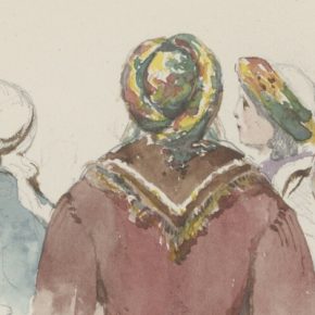Жители окрестностей Тернополя на рисунках 1870-х годов