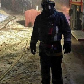 В Тернопольской области во время тушения пожара пострадал спасатель
