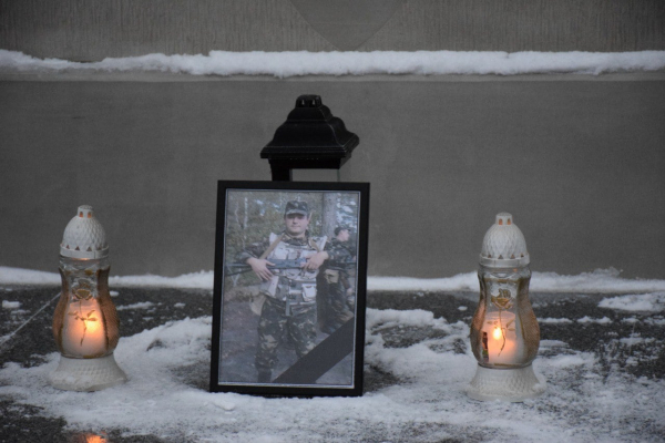 Тернопольские артиллеристы почтили погибшего побратима Романа Гриценко (ФОТО)