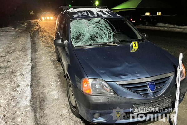 В Копычинцах водитель «Дачи» сбил двух женщин прямо на переходе