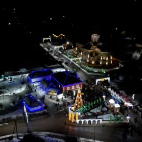В Настасе круг Тернополя «Зимняя сказка» продолжает очаровывать гостей