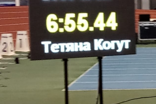 Юная спортсменка из Бережан одержала победу на чемпионате Украины по легкой атлетике