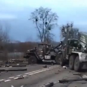Недалеко от Харькова украинская армия уничтожила российские грады (ВИДЕО)