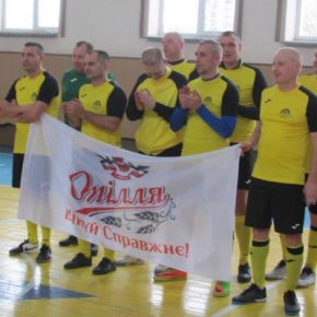 «Ополье» поддержало проведение ветеранского чемпионата Тернопольщины по мини-футболу