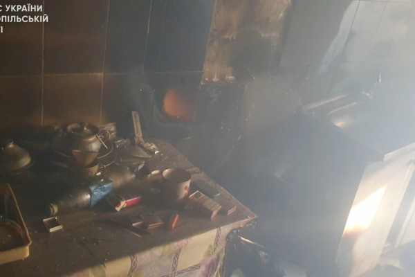 В пожаре на Бережанщине погиб пожилой мужчина