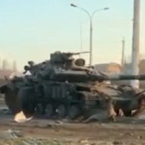 Появились кадры сожженной русской колонны в Херсонской области (ВИДЕО 18+)