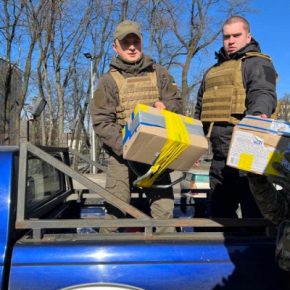 Михаил Головко посетил тернополян, героически защищающих Киев