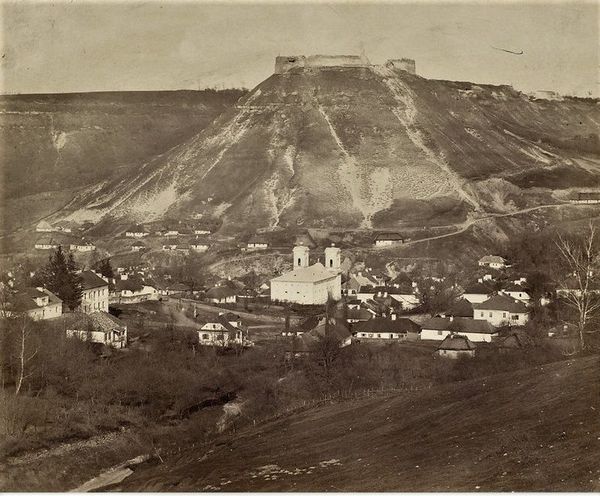 Город Кр еменец на ретро фото 100 лет назад