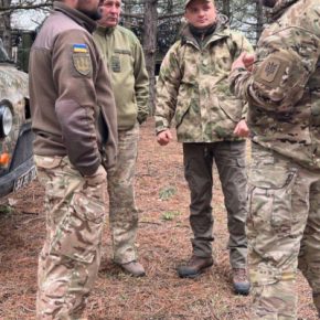 Глава Тернопольского облсовета посетил военных на востоке