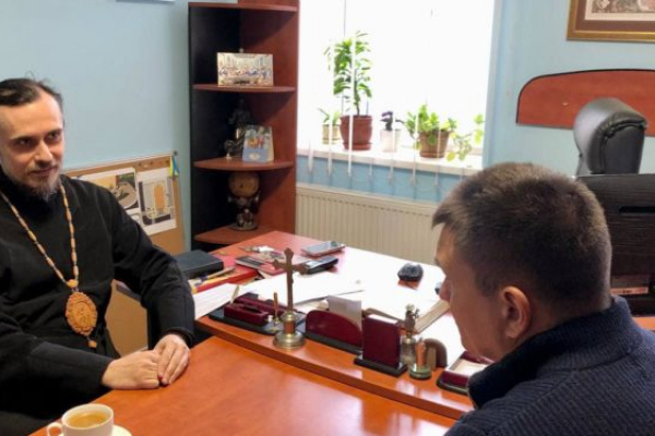 Тернопольский архиепископ встретился с экс-министром Украины