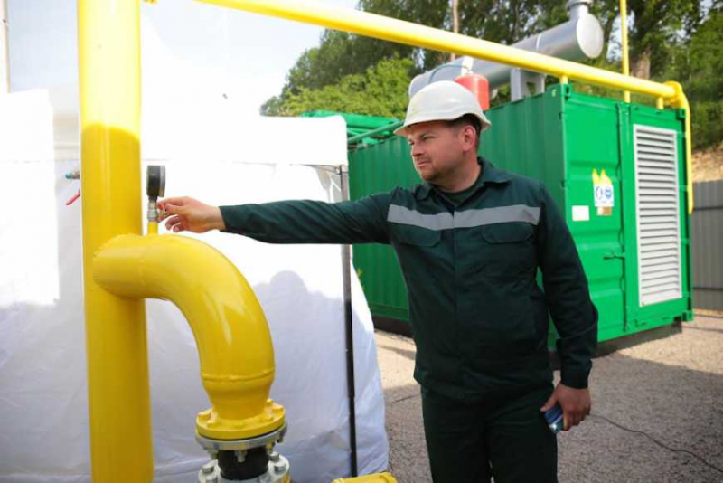 Во Львовской области открыли биогазовую электростанцию