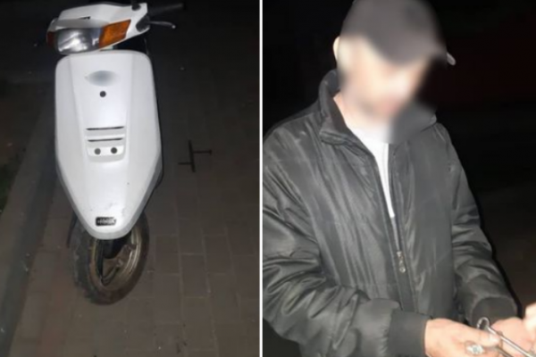 В Тернополе пьяный водитель на скутере предлагал 200 долларов патрулным