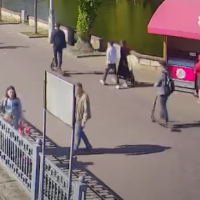 В Тернополе разыскивают юношей на электросамокате, столкнувшихся с велосипедистом