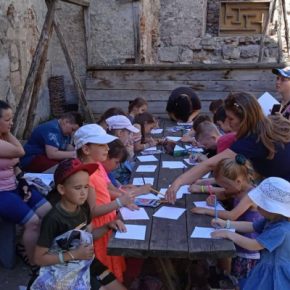 В Бережанском замке для детей провели квест