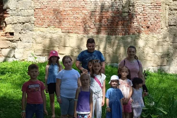 В Бережанском замке для детей провели квест