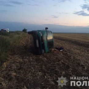 На Чертковщине перевернулось авто: водитель погиб, потому что был непристегнут