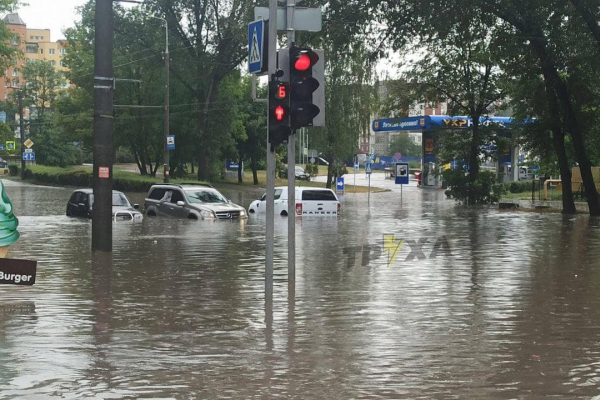 Тернополь просто утонул: что сильный ливень наделал в городе