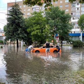 Тернополь просто утонул: что сильный ливень наделал в городе