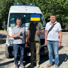 Николай Люшняк: «Еще один автомобиль скорой помощи поехал спасать украинских воинов»