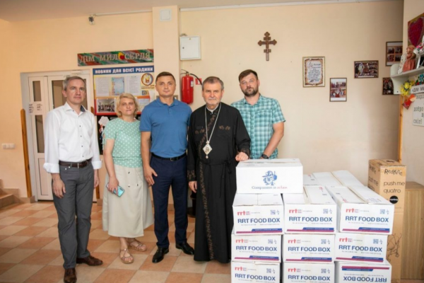 Представители фонда «Волны Изменений»посетили «Дом милосердия»в Чорткове