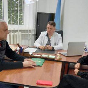Тернопольский перинатальный центр посетил руководитель областной госслужбы по лекарственным средствам и контролю за наркотиками
