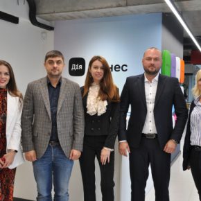 В центре Дія.Бізнес в Тернополе состоялась пресс-конференция по запуску проектной деятельности центров Дія.Бізнес в Тернополе и Ужгороде