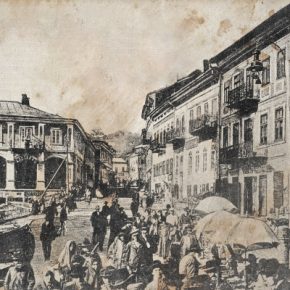 Город на Тернопольщине на фото 1914-1918 годов