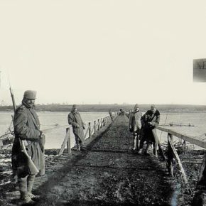 Село Бенево на фото 1916 года