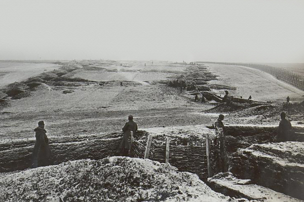 Деревня Бенева на фото 1916 года