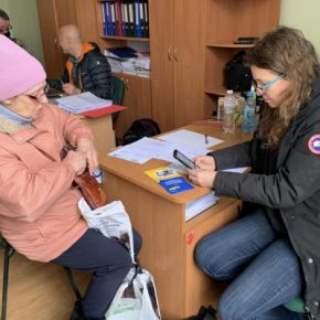 В Тернопольской области 240 семей переселенцев получили помощь от благотворителей из США