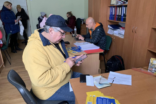  В Тернопольской области 240 семей переселенцев получили помощь от благотворителей из США