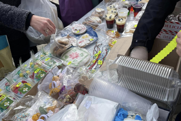 В Бережанах пластуны на ярмарке собирали деньги для семей защитников «Азовстали»