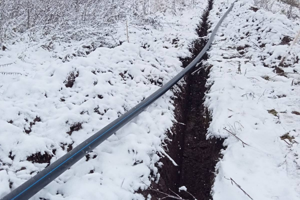 В селе на Тернопольщине силами общины реконструируют водопровод