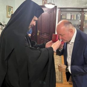 Ректор ЗУНУ Андрей Крысоватый в день рождения получил орден Юрия Победителя