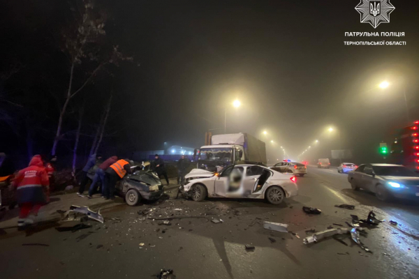 Роковое столкновения в Тернополе: один человек погиб, один травмирован