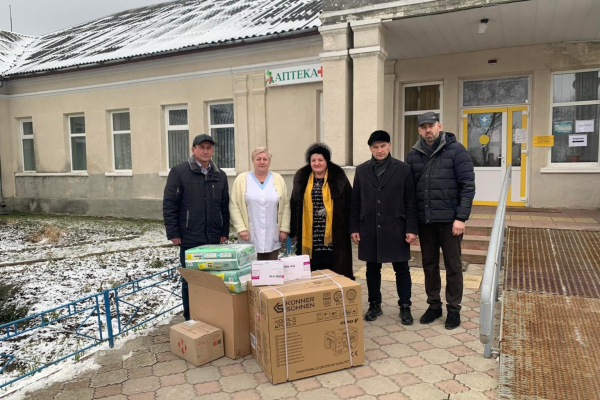 Волон «Украинской команды» передали генератор Золотниковской райбольницы на Тернопольщине