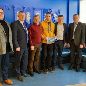 Чемпион мира Тарас Радь посетил факультет физвоспитания Тернопольского педуниверситета