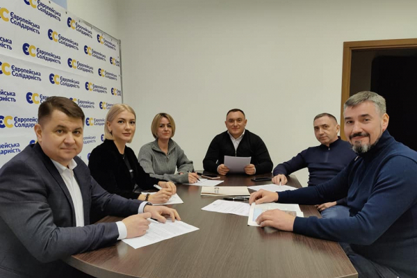 Депутаты Тернопольского горсовета от «Европейской Солидарности» отчитались о работе за год